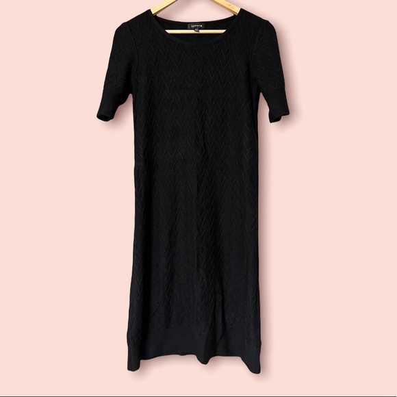 black sweater dress SPENSE - Picture 1 of 4